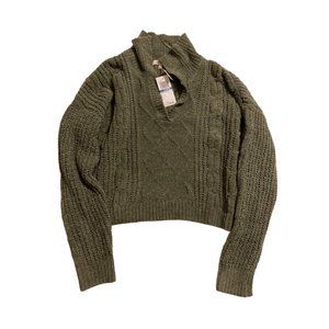 Ultra Flirt Green Sweater XL Thyme